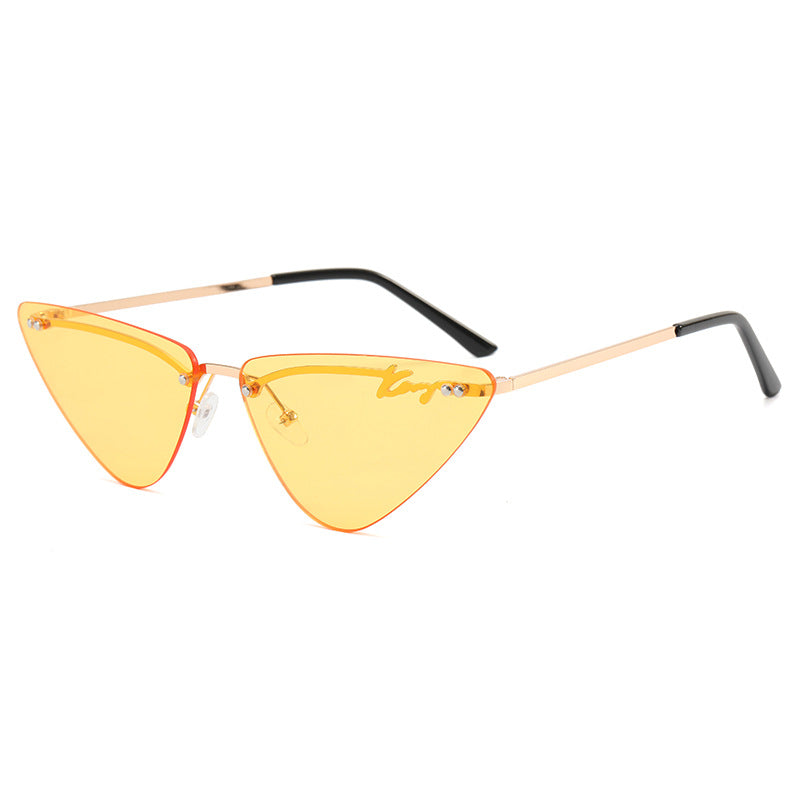 Damen Trendige Cat-Eye Sonnenbrille mit femininem Rahmen Brehn