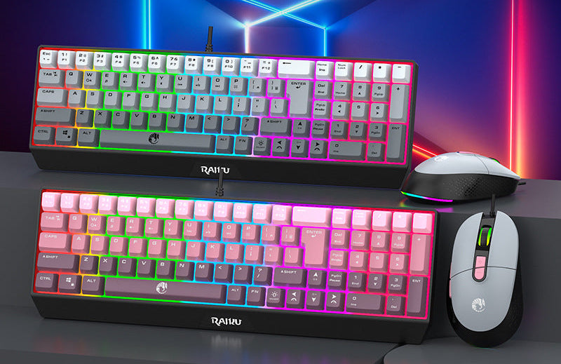 Ergonomische RGB Gaming-Tastatur Brehn