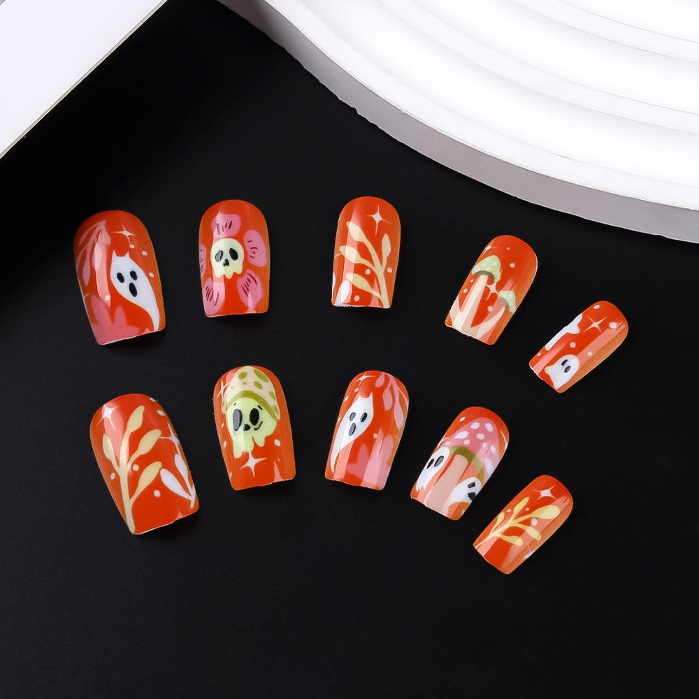 Kreative Halloween-Themen Nagelkunst Brehn