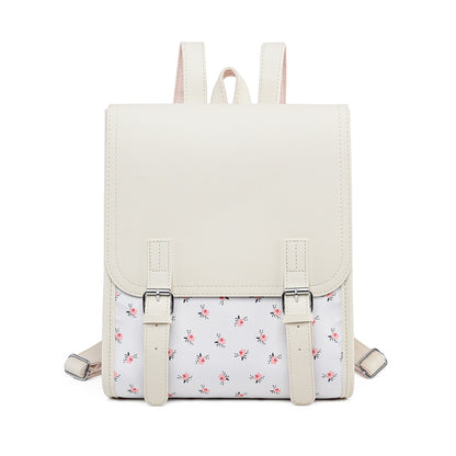 Blumenmuster Strukturierter Rucksack Brehn