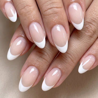 Französische Tip Aufkleber Nagelset
