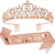 Damen Elegante Tiara mit Personalisiertem Sash Brehn