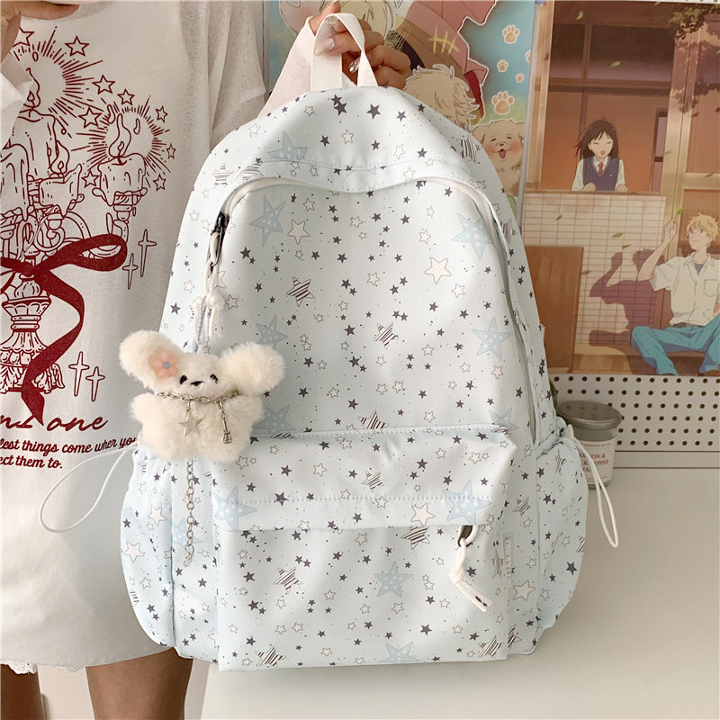 Rucksack mit Durchdachten Fächern und Trendigem Sternenmotiv Brehn