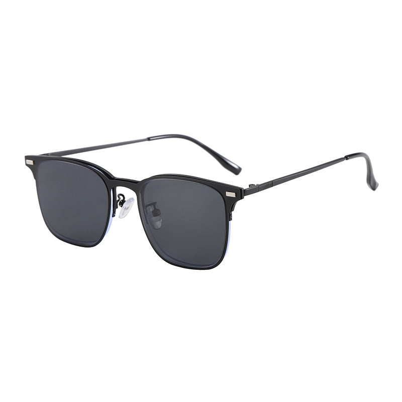Damen Trendige quadratische Sonnenbrille im modernen Design Brehn