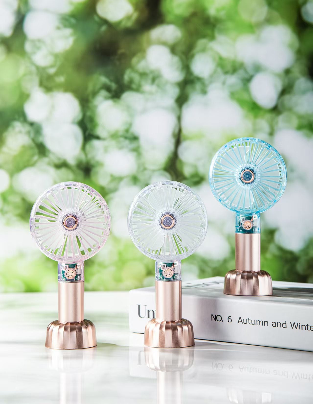 Damen tragbarer Mini Ventilator mit USB-Anschluss Brehn