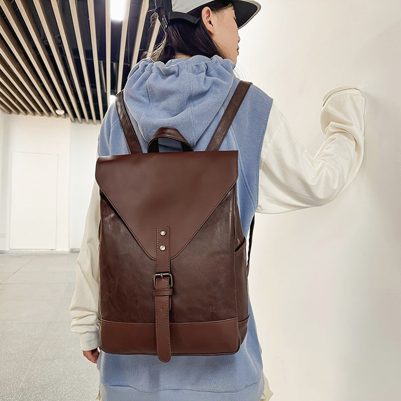 Vintage Leder Rucksack Brehn
