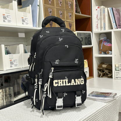 Stylischer gestickter multifunktionaler Rucksack Brehn
