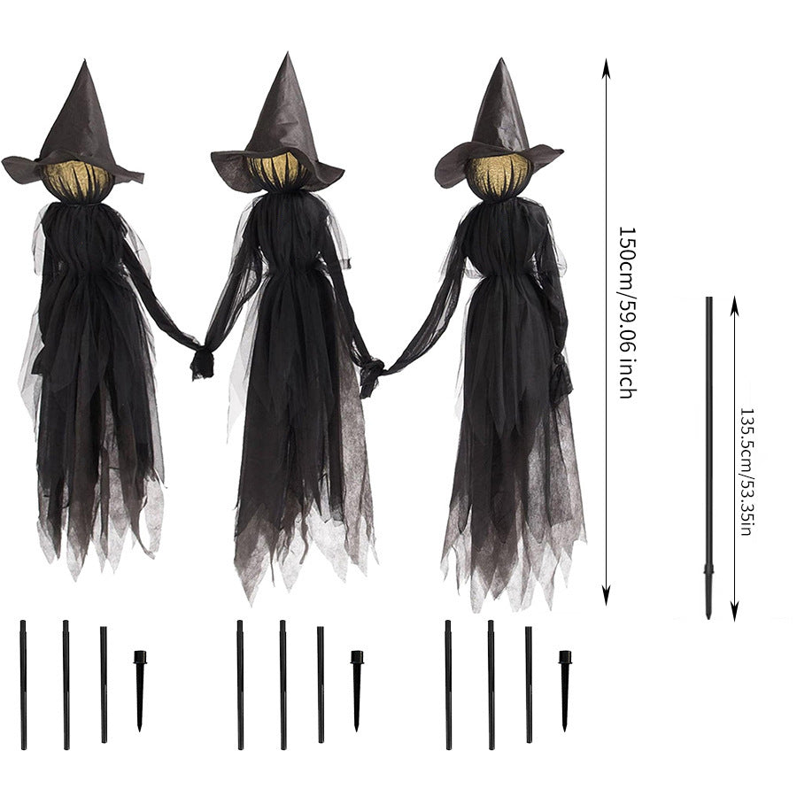 Halloween hängende Hexenfiguren Brehn