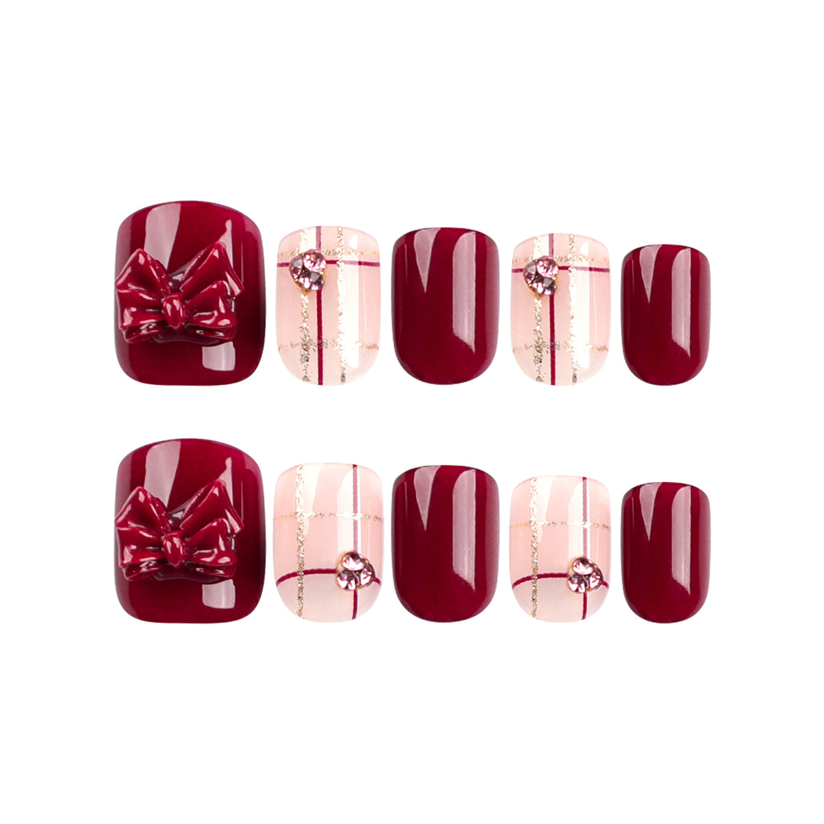 Kunstvolle Nagelverzierung mit eleganten Details Brehn