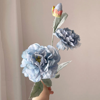Realistische Pfingstrose Blumenstiel