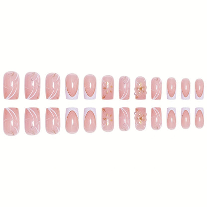 Elegante Clip-On Nagelverzierungen Brehn