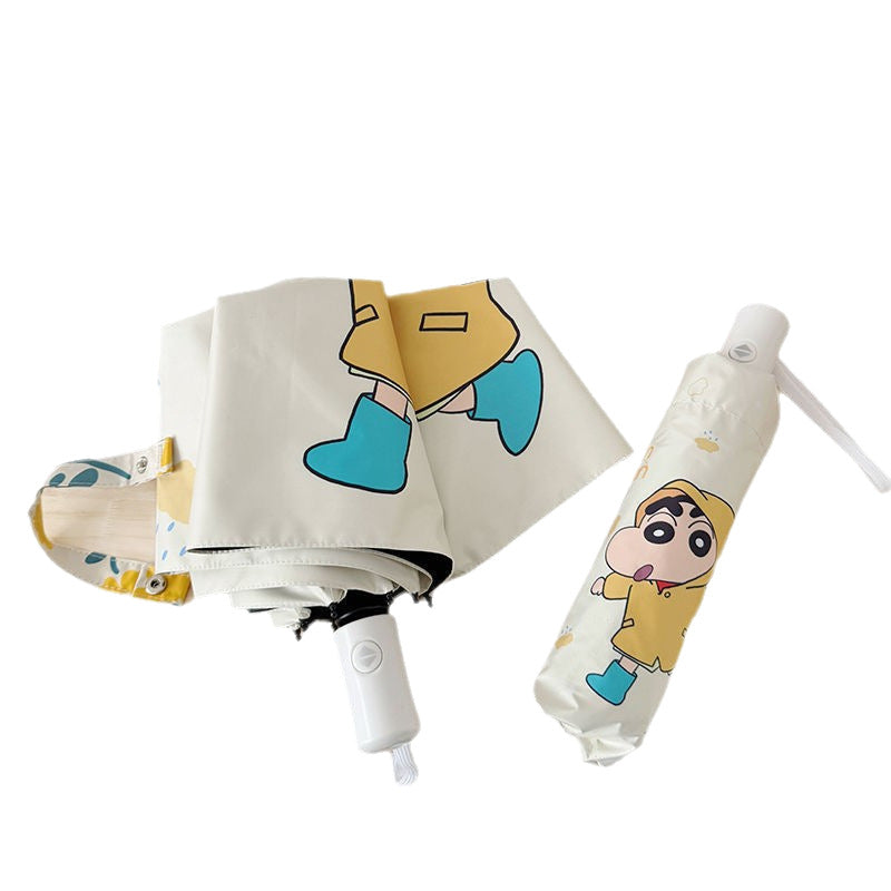 Damen Kinder-Regenschirm mit kreativem Charakterdesign Brehn