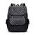 Stylische Schachbrettmuster-Rucksack