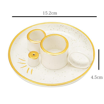 Elegantes Keramik-Teeset