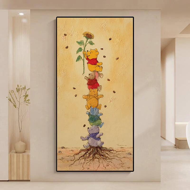 Launische Tier-Themen-Canvas-Kunst