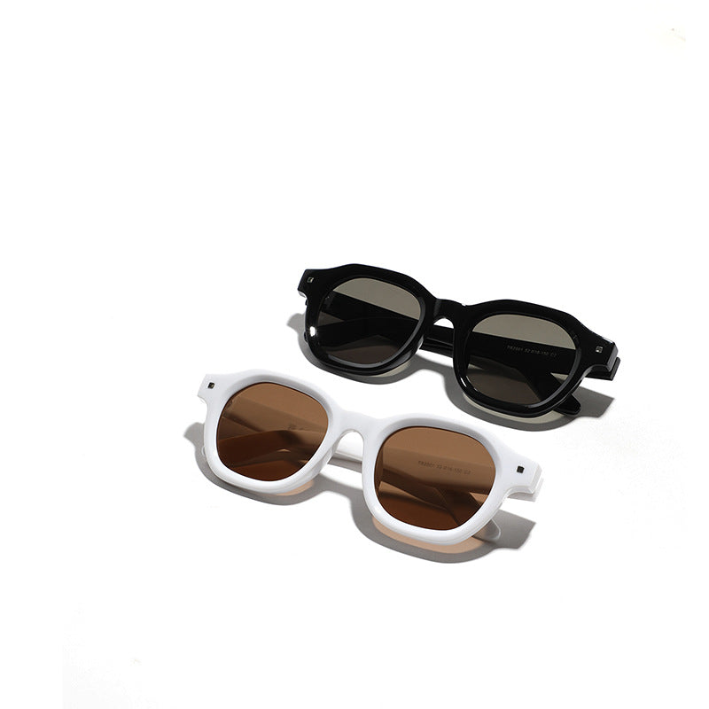 Damen modische rechteckige Brille Brehn