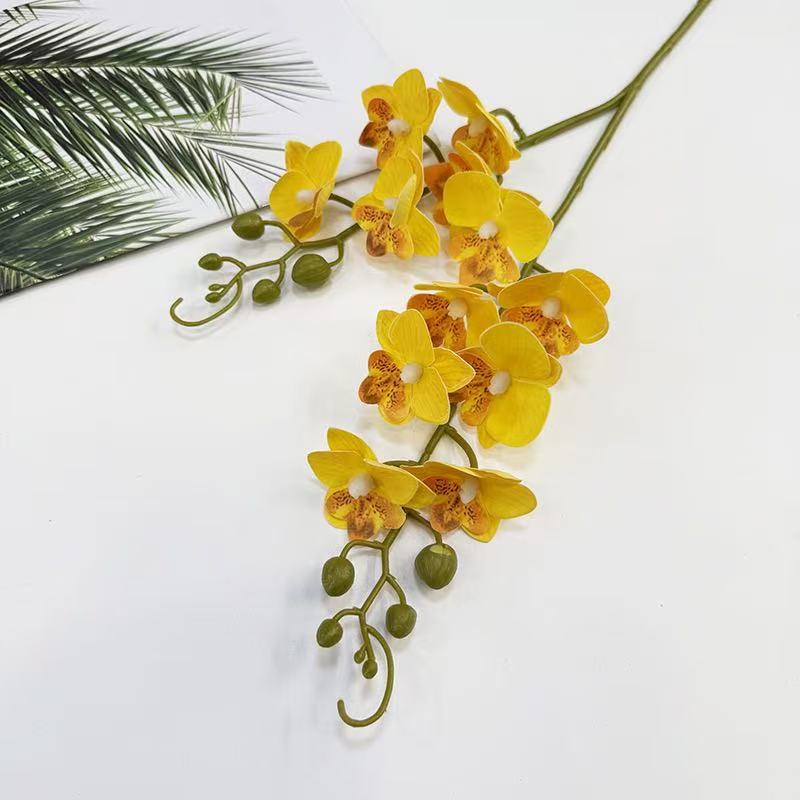 Realistische Orchideenblütenstängel