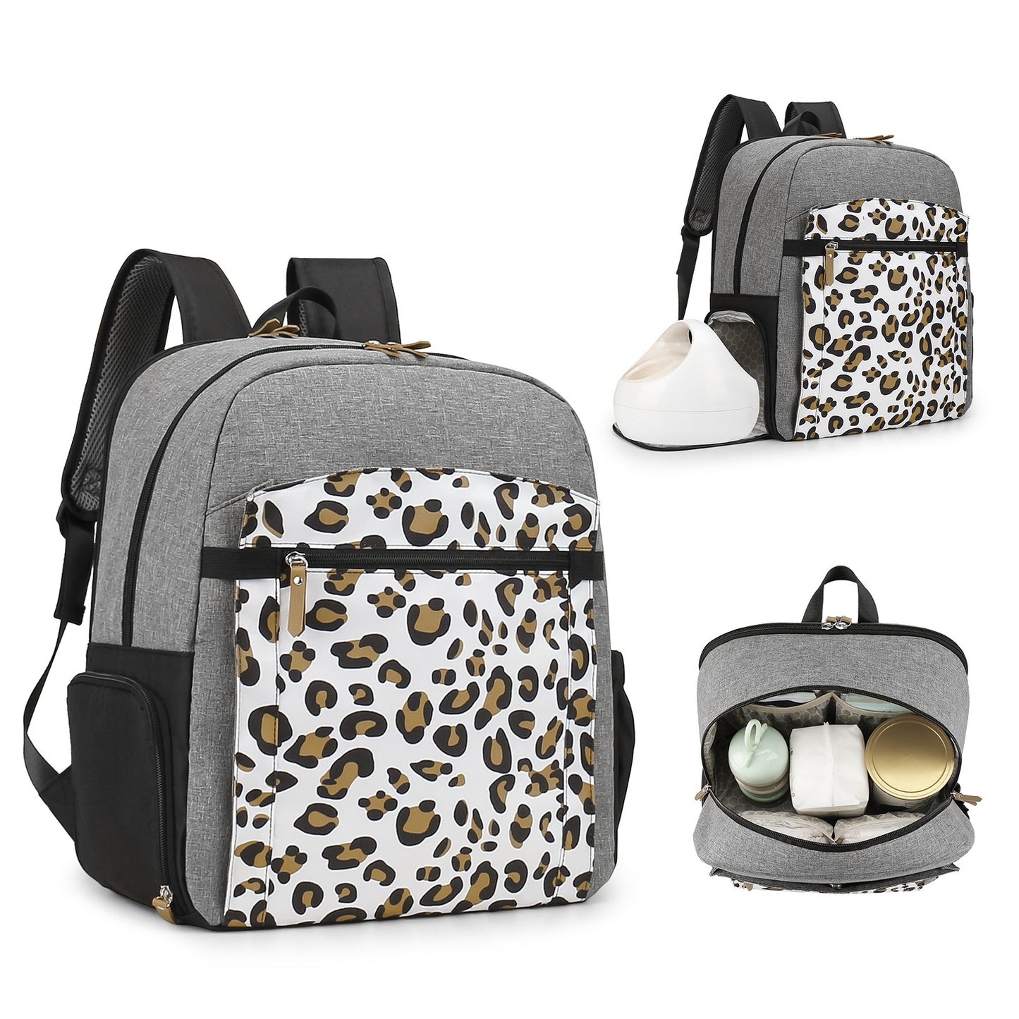 Rucksack mit Modernem Tiermuster Brehn