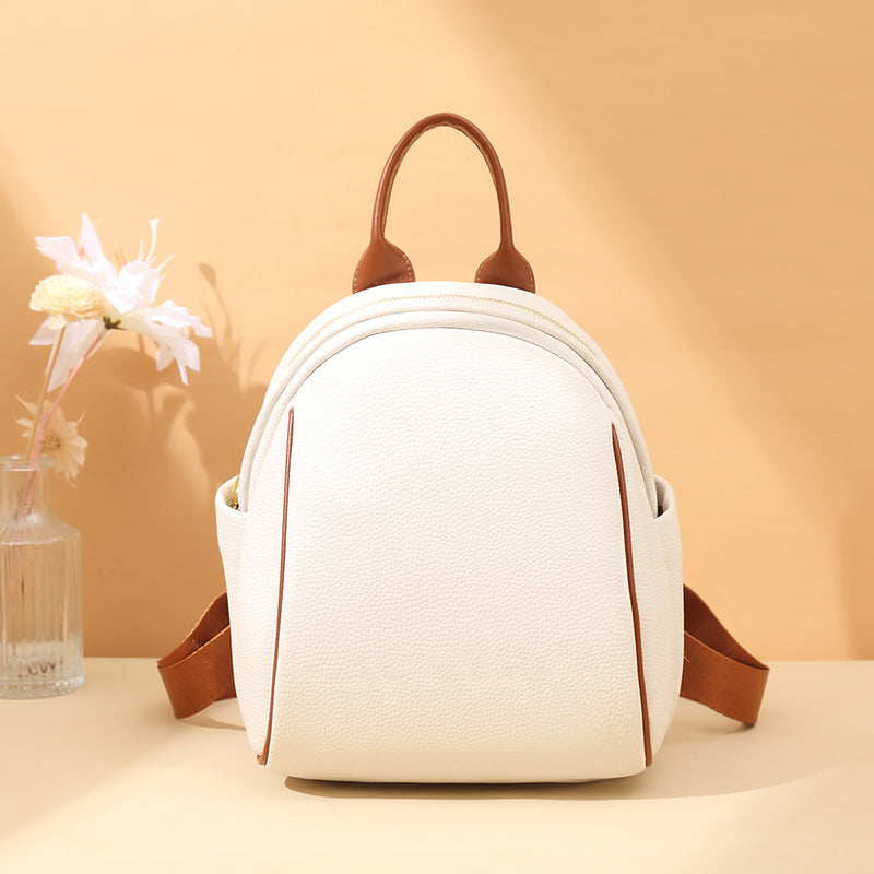 Stilvolles strukturiertes Mini-Rucksack Brehn