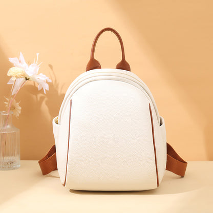 Stilvolles strukturiertes Mini-Rucksack Brehn