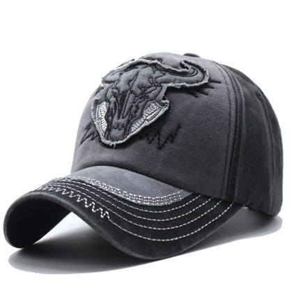Herren Bestickte Westernstil Mütze Brehn