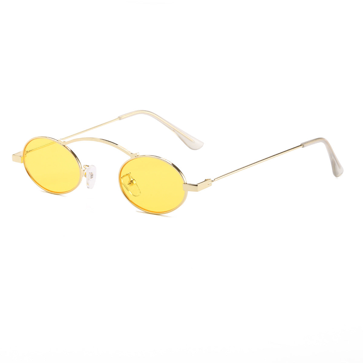 Damen modische Sonnenbrille mit einzigartigem kreisförmigen Rahmen und charaktervollen Gläsern Brehn