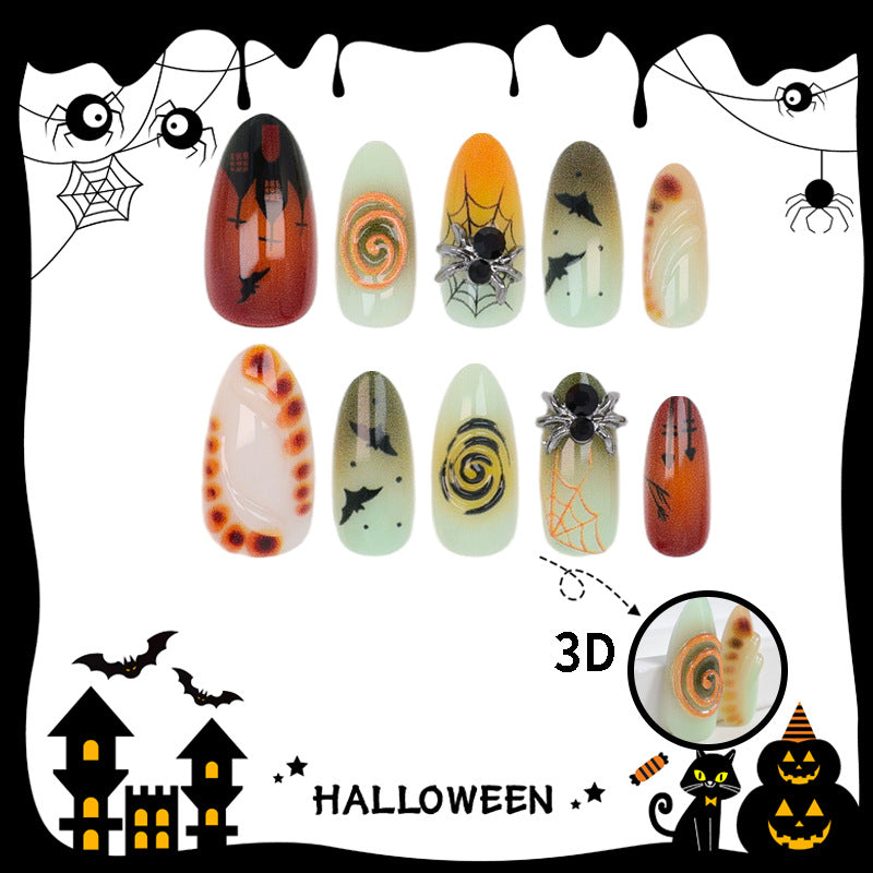 Halloween Kunstnagelset Brehn