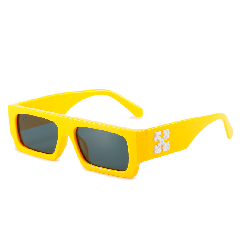 Damen stilvolle Oversized-Sonnenbrille mit ausgefallenem Design Brehn