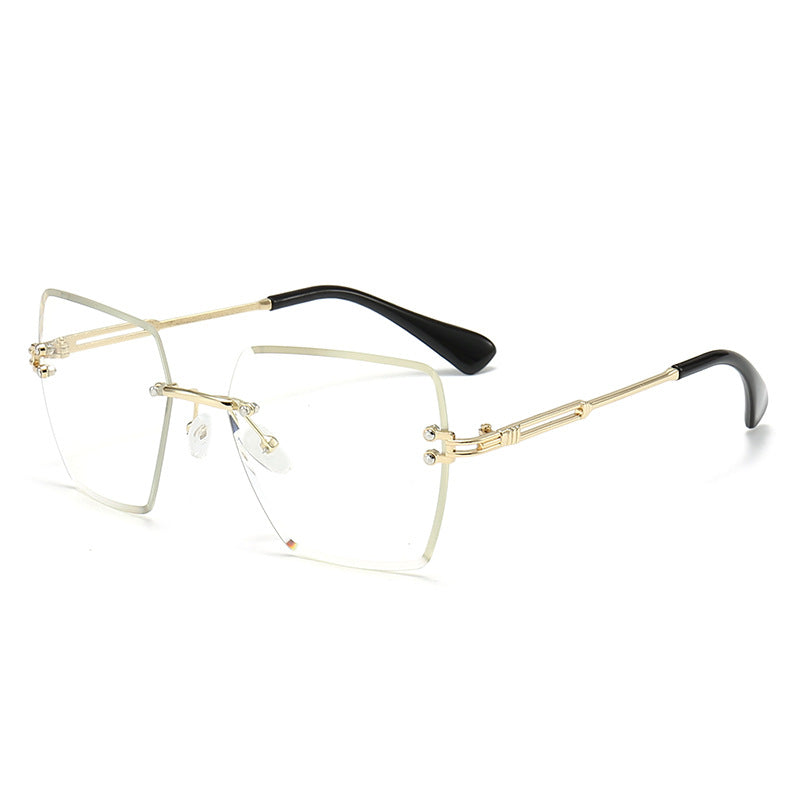 Damen modische Sonnenbrille mit stilvollem quadratischen Rahmen Brehn