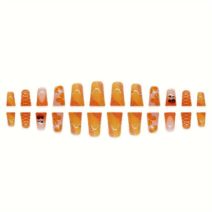 Künstlerische Acryl-Nagelverlängerungen Brehn