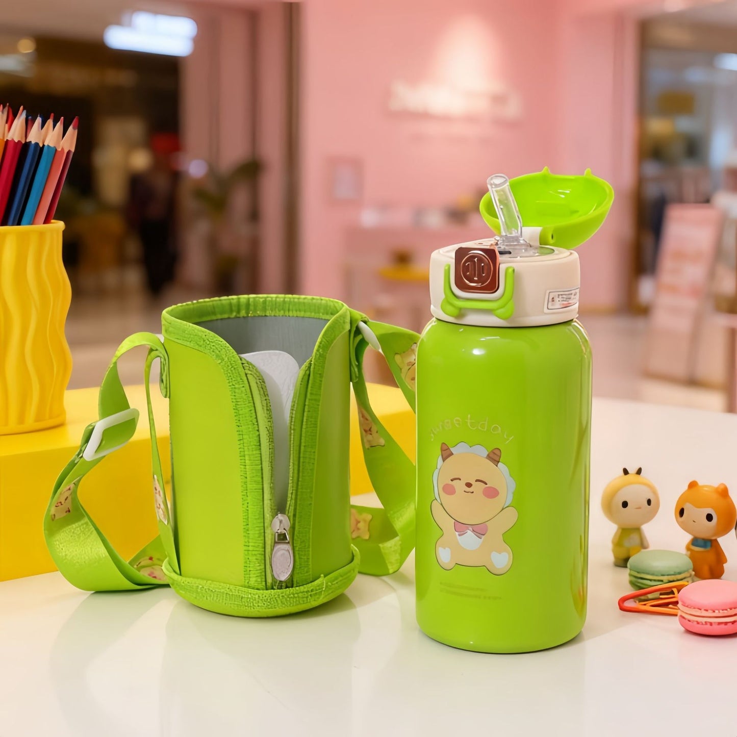 Damen Tragbare Trinkflasche im designfreundlichen Tragestil Brehn
