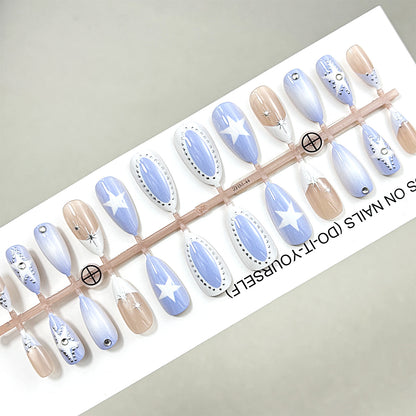 Elegantes Press-On Nail Art Kit Brehn