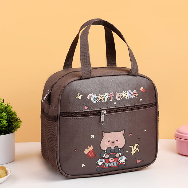 Jungen Isolierte Charakter Lunch Tasche Brehn