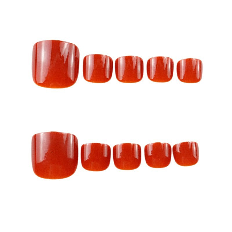 Premium Gel Press-On Zehennägel Brehn