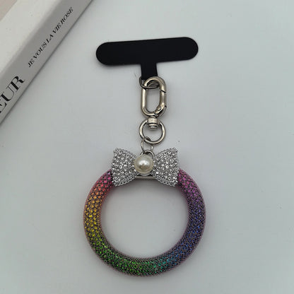Eleganter Strass Schleife Schlüsselanhänger Brehn