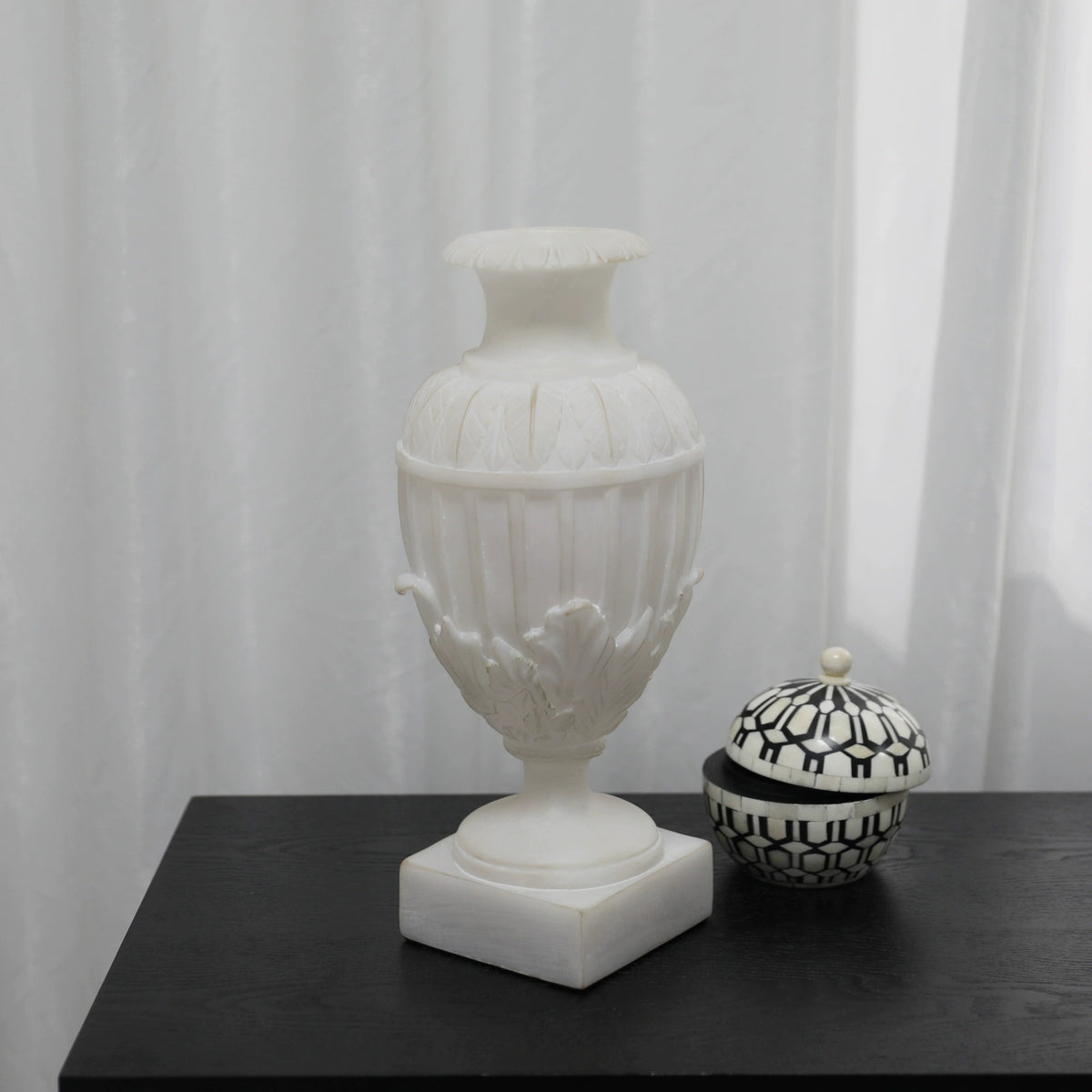 Elegante dekorative Kunstvase
