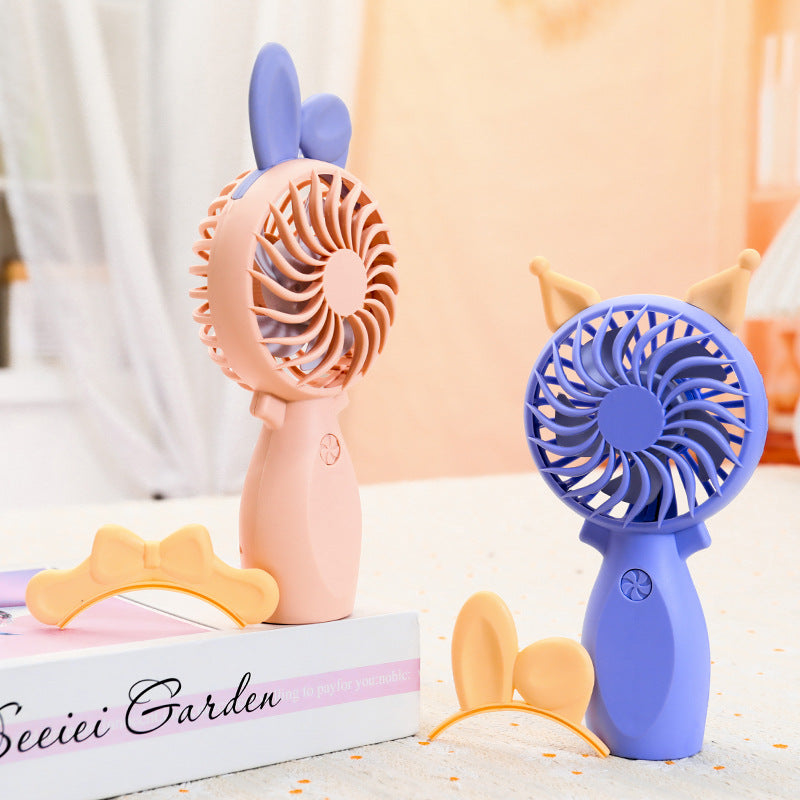 Damen Tragbarer Mini Handventilator mit Süßem Design Brehn