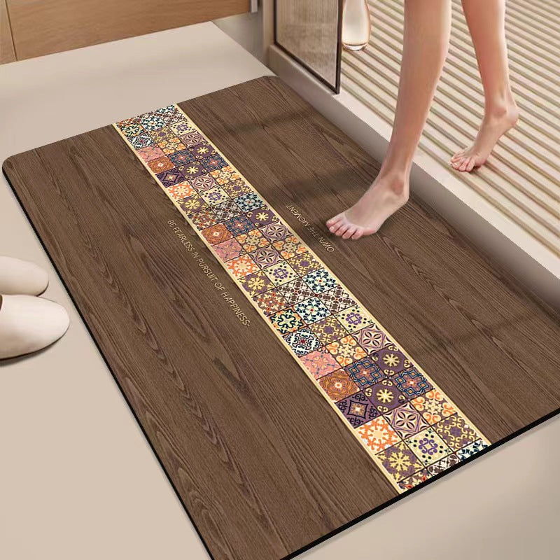 Dekorative Memory Foam Badematte Brehn