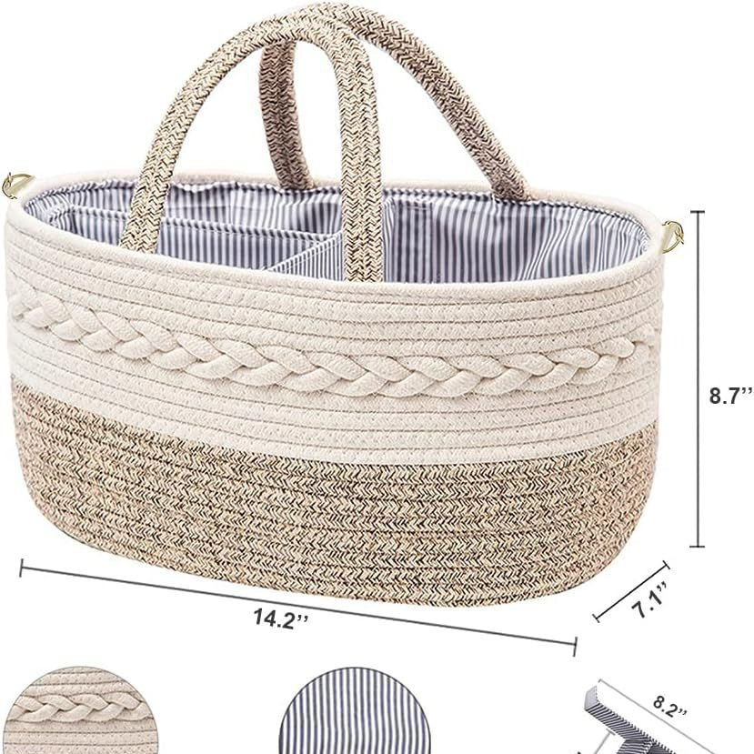Damen vielseitige Wickeltasche mit praktischem Tragesystem Brehn