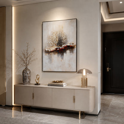 Elegante abstrakte Wandkunst für Zuhause