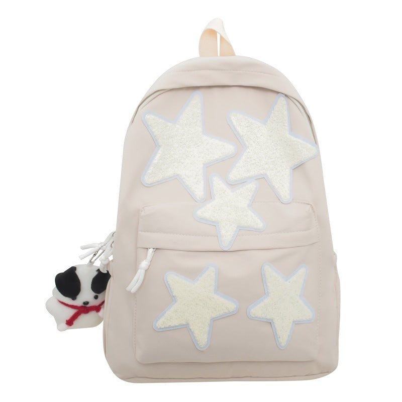 Stern-Stickerei Freizeit Rucksack Brehn