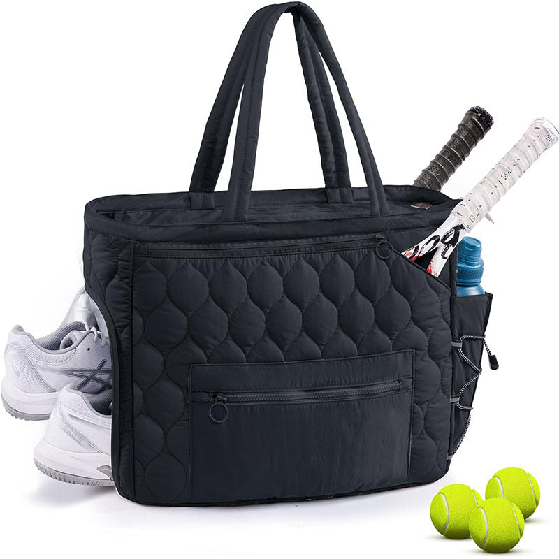 Sportliche Quilt-Tasche mit Separatem Schuhfach und Fächern Für Zubehör Brehn