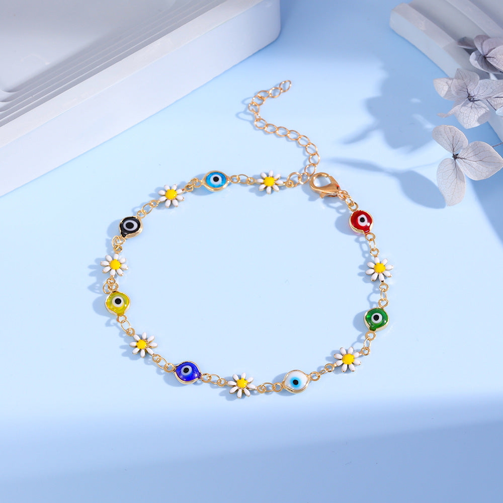 Charmante Daisy und böse Augen Armband Brehn