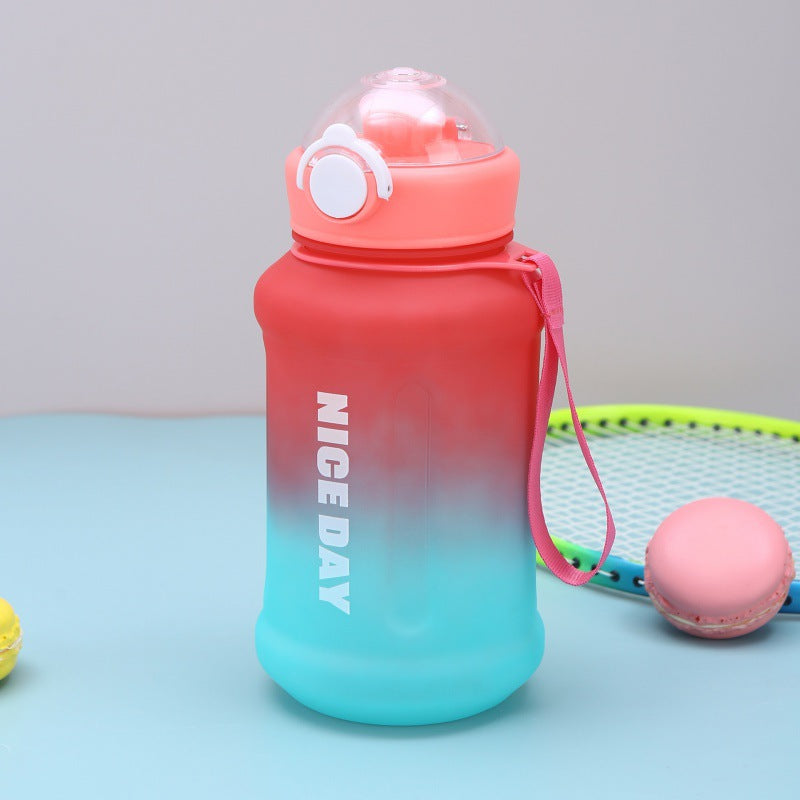 Damen Multifunktionale Sport-Trinkflasche mit ergonomischem Griff und praktischem Auslaufschutz Brehn