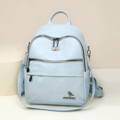 Luxuriöser Retro-Leder-Rucksack Brehn