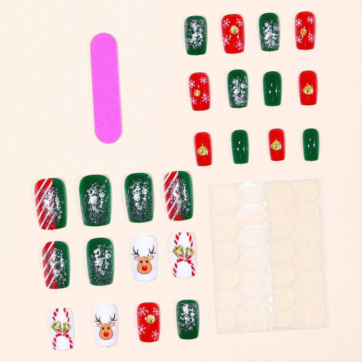 Festliches Feiertags-Nagelkunst-Set Brehn