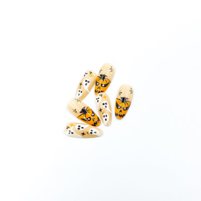 Halloween-Themen Press-On Nagelkunst Set