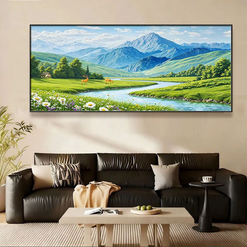 Szenische Berglandschaft Wandkunst