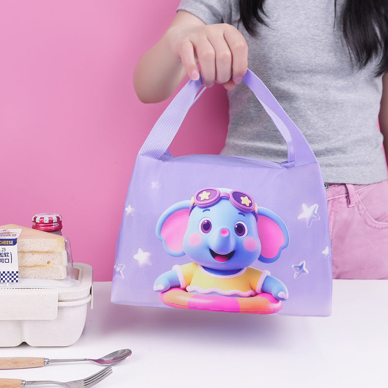 Cartoon-Themen Isolierte Lunch Tasche Brehn