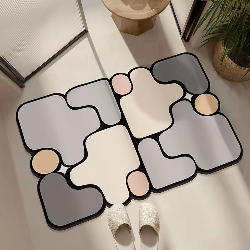 Dekorative Abstract Design Bereichsmatte Brehn